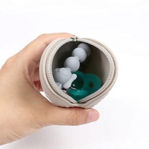 Étui personnalisé sans BPA, nouveau boîtier en silicone pour tétine, sac apaisant pour sucette de bébé de 0 à 12 mois - Product Image 3
