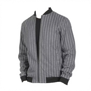 Premium Polyester/Cotton Worsted Fabric Winter Nylon <b>Long</b> Stand Baseball Varsity <b>Jacket</b> for Men Women Customizable Logo Stylish - Product Image 3