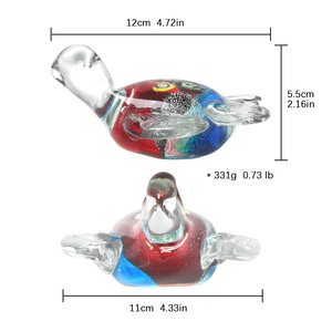 Tortuga Marina de Cristal, Regalos Decorativos para Mujeres, Colección de Animales de Vidrio Soplado, Figura Decorativa para el Hogar, Pisapapeles - Product Image 2