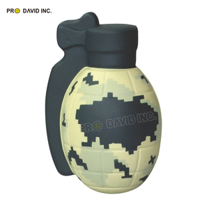 High Quality <b>Squeeze</b> Toy Camo Grenade Foam Stress <b>Ball</b> - Product Image 1