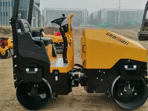 Remote Control Double Drum Trench Road Roller SRD016W 1.6ton