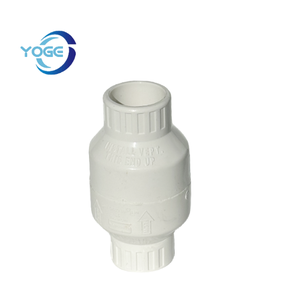 <span class=keywords><strong>Clapet</strong></span> <span class=keywords><strong>anti</strong></span>-<span class=keywords><strong>retour</strong></span> carré haute pression en plastique UPVC de 1/2 "pouces ANSI/ASTM pour connexion de colle de drainage et de <span class=keywords><strong>plomberie</strong></span> marque YOGE - Product Image 1