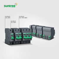 Disyuntor Profesional de CC Tipo Interruptor Fotovoltaico MCB con Certificado TUV IEC CE CB 800V 1000V 1200V