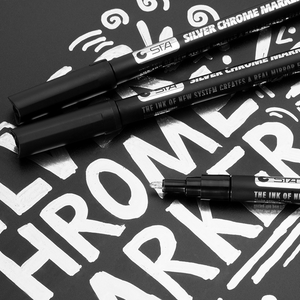 Marcador de Espejo Plateado, Rotulador de <span class=keywords><strong>Pintura</strong></span> DIY, Acabado Cromado Metálico, Papelerí<span class=keywords><strong>a</strong></span> Resistente al Agua y <span class=keywords><strong>a</strong></span> los Rayos UV, Accesorios para Manualidades y Arte para Estudiantes - Product Image 3