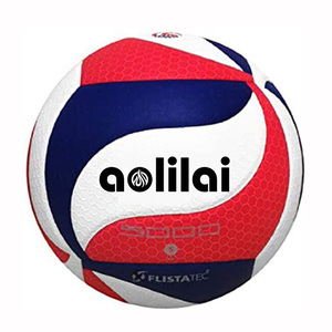 Pallone da <span class=keywords><strong>Pallavolo</strong></span> AOLILAI V5000 4500 Misura 5 per Interni con Logo Personalizzato in Microfibra PU - Product Image 1