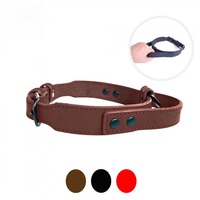Collier pour chien en cuir à marque privée avec poignée de transport |   Laisse tactique pour animaux de compagnie en cuir de vachette personnalisée OEM/ODM |   Choix de Fournisseur Professionnel