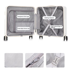 Maleta multifuncional pequeña tipo station wagon con puerto de carga USB y portavasos - Product Image 4