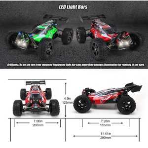 Camion monstre tout-terrain REMO Hobby SJY-1655 1/16 SCALE 4WD sans balais avec éclairage LED, modèles de véhicules, BUGGY TRUCK, voiture RC de drift - Product Image 6