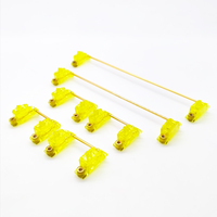 Tecsee Transparent Keyboard Stabilizers Plated Wire Keycap Stabilizers DIY Mechanical PCB Stabilizers