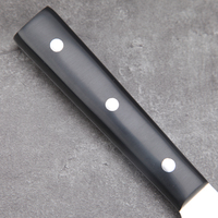 Ensemble de couteaux de chef de cuisine en acier inoxydable 5 pièces de haute qualité avec poignée de polissage ABS