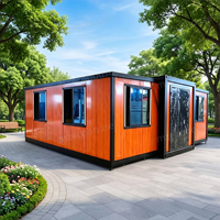 Casa Contenedor Expandible de Alta Calidad, Estructura de Acero, 2 Dormitorios, Casas Móviles, Proveedor Chino en Venta