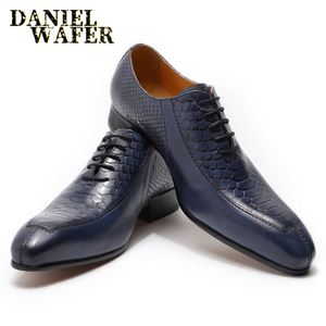 Chaussures Oxford en cuir véritable faites à la main à lacets avec motif poisson, idéales pour les affaires, les mariages, les fêtes et le bureau – Chaussures de mode - Product Image 3