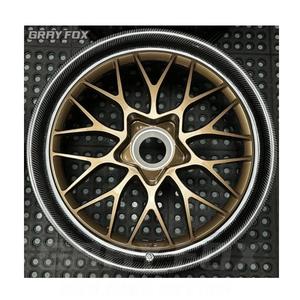 GRAYFOX, gran oferta personalizada, 18-24 pulgadas, 5x120, bronce, 2 piezas, rueda de aleación forjada para BMW, <span class=keywords><strong>NISSAN</strong></span>, TOYOTA, 2 <span class=keywords><strong>GT</strong></span> - Product Image 1