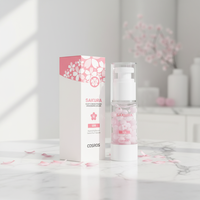 Gel Huile Corporel Éclaircissant et Blanchissant Personnalisé à la Sakura pour Aisselles et Zones Intimes – Éliminateur de Taches Sombres – Crème Blanchissante Minérale