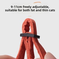 Nouveau collier pour chat et chiot en tissu non tissé avec clochette et nœud, vente en gros