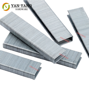 Grapas Neumáticas para Sofás Yanyang 17Ga 1425, Grapas de Alta Resistencia 1438 1450 <span class=keywords><strong>1445</strong></span>, Grapas Galvanizadas Tipo U para Tapicería y Muebles - Product Image 1