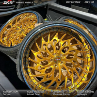 Jantes en alliage ZKR 17-30 pouces à profil profond concave, performance tout-terrain, jantes RUCCI 16 OUNCE Cadillac BMW Tesla Toyota Ford Raptor