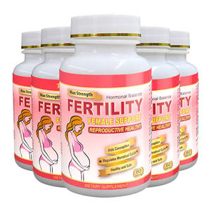Tabletas de Fertilidad Femenina a Base de Hierbas Naturales de Marca Privada al por Mayor, Equilibrio Hormonal y Salud Reproductiva, Servicio Personalizado OEM ODM - Product Image 1