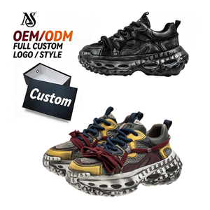 Chaussures pour hommes, nouvelles chaussures de sport basses, chaussures de course pour papa, chaussures légères et polyvalentes pour hommes, style décontracté, semelle épaisse, chaussures décontractées - Product Image 1