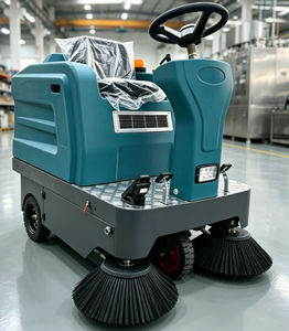 Balayeuse de sol compacte et durable, mini-équipement de <span class=keywords><strong>nettoyage</strong></span> autoporté pour les entreprises de services sanitaires et les <span class=keywords><strong>locaux</strong></span> commerciaux - Product Image 2