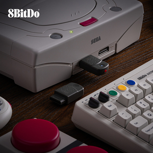 อะแดปเตอร์ไร้สาย 8bitdo Retro Receiver สำหรับคอนโทรลเลอร์ Saturn / Series / <span class=keywords><strong>Switch</strong></span> Pro / จอยสติ๊กไร้สาย - Product Image 2