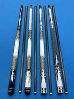 Space X 12.5mm bâton de queue de billard en fibre de verre de carbone durable queue de billard érable bout à bout frêne prix de gros