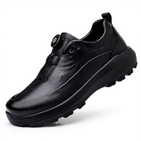 Chaussures de course sportives pour hommes, antidérapantes, respirantes, imperméables, pour la randonnée et l'alpinisme, toutes saisons, avec doublure en mesh et tige en tissu