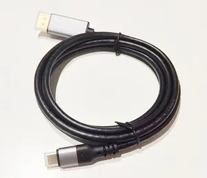 Usbc เป็น HDMI ความละเอียดสูง HDTV ชุบทองตัวผู้กับ USB 3.1ชนิด C เป็น DP สำหรับโทรศัพท์แล็ปท็อปโต๊ะทีวี