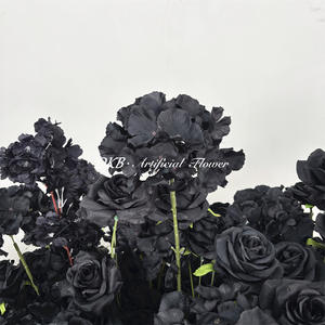 Décoration florale populaire pour allée de mariage, chemin de fleurs pour entrée de chapelle, idéal pour décor de toile de fond - Prix usine - Product Image 4