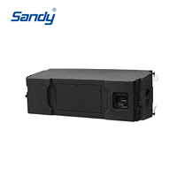 Système de sonorisation professionnel Sandy Audio Line Array, enceintes Line Array doubles de 12 pouces, système de sonorisation passif pour DJ, enceintes de scène, concerts en plein air