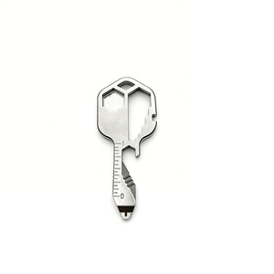 Clé multifonction en acier inoxydable de qualité industrielle avec règle et 11 fonctions, support OEM personnalisé - Product Image 1