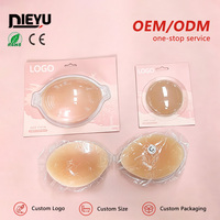 Couvre-tétons invisibles auto-adhésifs lavables OEM ODM personnalisés, réutilisables, sans couture, effet push-up, soutien-gorge en silicone de qualité médicale