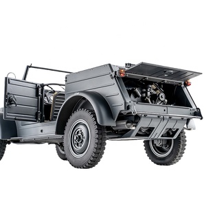 ROCHOBBY FMS Kubelwagen Tipo 82 a <span class=keywords><strong>Escala</strong></span> 1:12, RTR 2.4G, Simulación Todoterreno, Nivel Hobby, Luz LED, 4WD, Radio Control, Camión Militar RC - Product Image 5