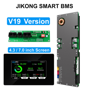 JIKONG V19 สมาร์ทอินเวอร์เตอร์ BMS 8S~16S 24V 48V 200A 1A 2A ตัวปรับสมดุลแบบแอคทีฟสำหรับแบตเตอรี่ Lifepo4 Li-ion Lto ระบบจัดการพลังงานในครัวเรือน BMS - Product Image 1
