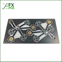 Controlador PLC de 6 Capas PCBA para Línea de Producción de Automatización Industrial con PCB de Cobre Reforzado y Revestimiento Conformal