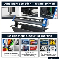 Plotter de Corte de Vinilo AB-1350 de 58 Pulgadas Directo de Fábrica con Alimentación Automática y Corte Automático por Subsecciones para Adhesivos Gráficos Grandes