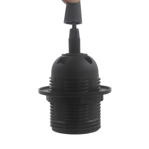 Portalámparas <span class=keywords><strong>E27</strong></span> de Estilo Tornillo ABS 303 No Estándar, Enchufe y Cable de Alimentación de <span class=keywords><strong>220V</strong></span> 2.5A, 1.8 Metros - Product Image 2