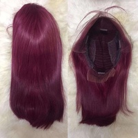 Fournisseurs chinois Alibaba, dropshipping en ligne, étiquette privée, perruques courtes en dentelle transparente de couleur violette, rose, marron, orange, bleu, vert