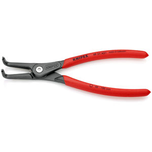 KNIPEX 49 21 A31 SB Alicates de precisión para circlips externos en ejes Recubiertos de resina - Product Image 1