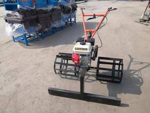 Pequeña máquina niveladora de carreteras, nivelador de hormigón, esparcidor de cenizas de hormigón, esparcidor de cenizas de cemento para obras de construcción de cimientos - Product Image 3