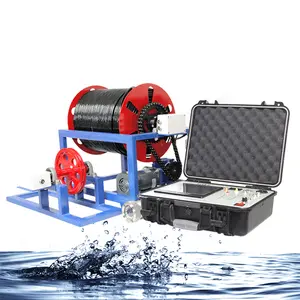 Detector de agua preciso 1000m enfoque automático 360 cámara de visión subterránea panorámica inspección de cámara de pozo