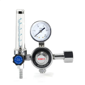 Régulateur de CO2 non chauffé pour le dioxyde de carbone pour le gaz argon Fabriqué en laiton et en aluminium - Product Image 3