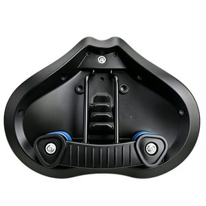 FMFXTRA Selle sans nez <span class=keywords><strong>extra</strong></span> épaisse et surdimensionnée de forme spéciale pour VTT et vélo pliant 412, universelle et étanche - Product Image 5
