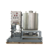 Dispositif de dosage haute performance monté sur skid, réservoir en acier inoxydable, pression et débit personnalisés, solution complète