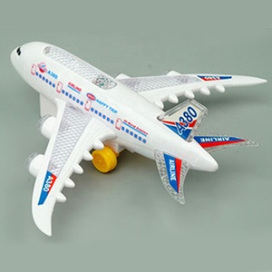 W248-13 Có Thể Tùy Chỉnh Máy Bay Mini 22Cm Đồ Chơi Điện Đèn <span class=keywords><strong>3D</strong></span> Nhiều Màu Đồ Chơi Máy Bay Mô Hình Xoay Thông Dụng Máy Bay Trẻ Em - Product Image 2