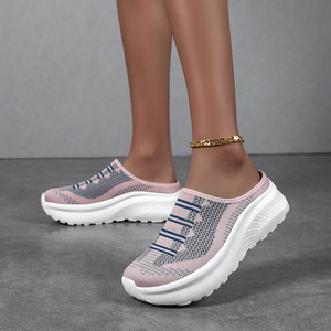 Nouvelle collection 2026 : <span class=keywords><strong>Baskets</strong></span> compensées confortables et respirantes pour femmes, à bout large et de haute qualité, idéales pour la marche. - Product Image 4