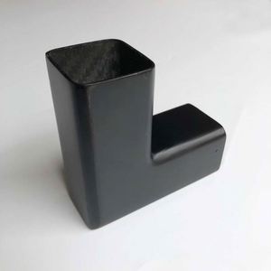 Conector de Tubo Cuadrado en Forma de L de Fibra de Carbono 3K SHENYU, 5 mm de Grosor, Temperatura de Trabajo de 200 °C, Ligero y de Alta Resistencia para Estructura de Drones - Product Image 5