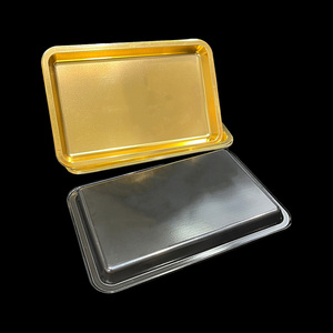 Bandeja de Servicio SUNYO Hecha a Mano de Latón Antiguo Estilo Art Deco de Guangdong para Decoración Festiva del Hogar y Diseño de Naturaleza Muerta - Product Image 5