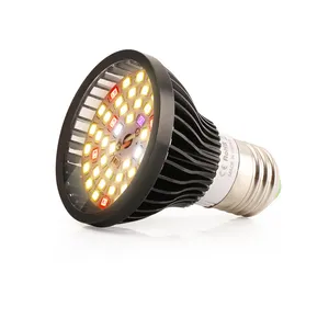 SINJIAlight 40W E27 E14 full spectrum led grow light bulb black shell plant lamp ZW0340