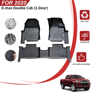 พรมเช็ดเท้าสำหรับรถยนต์ Isuzu Dmax <span class=keywords><strong>2020</strong></span> Double CAB (2ประตู) <span class=keywords><strong>ภายใน</strong></span>รถเลือกได้ตามต้องการ - Product Image 3